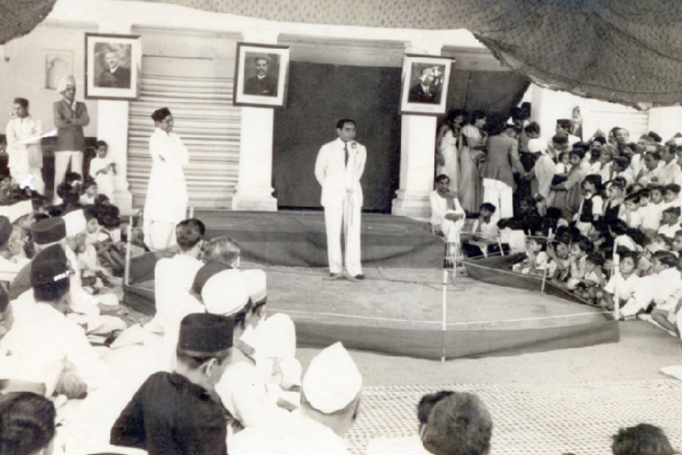 Madhukar V. Desai - 1951 - Visit Vidyamandir Trust, Palanpur